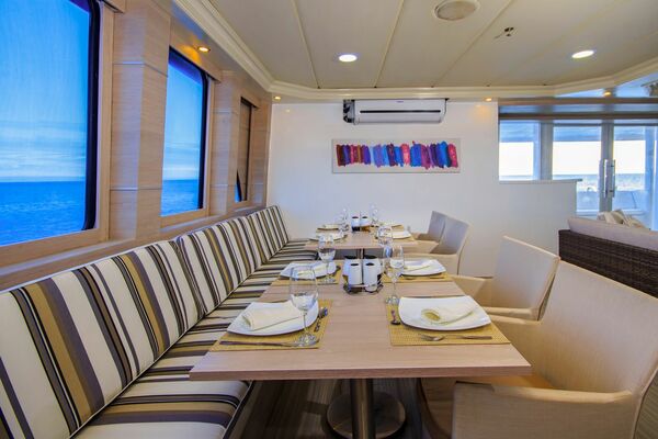 Avalon Waterways Treasure of Galapagos Dining.jpeg